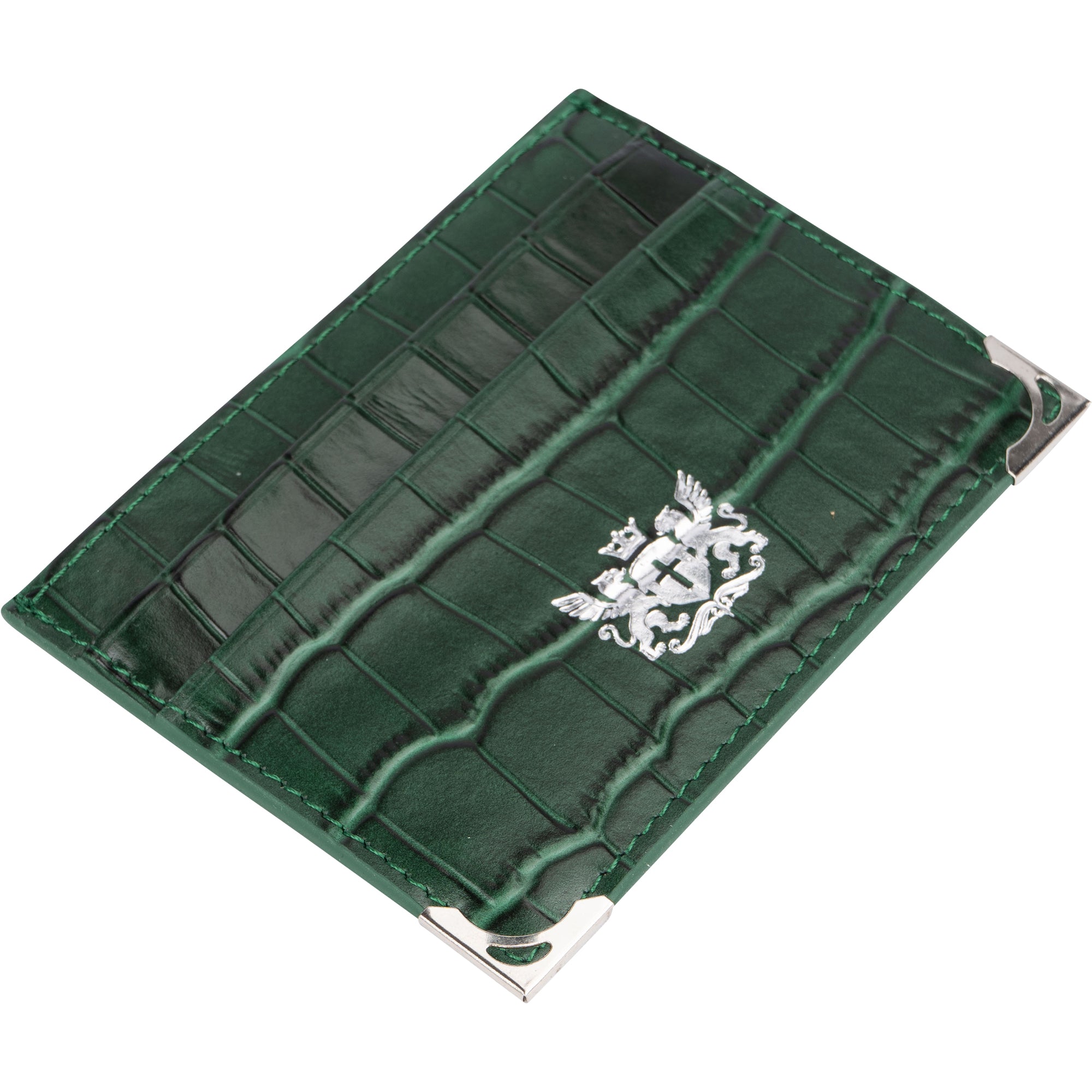 Green Crocodile Cardholder