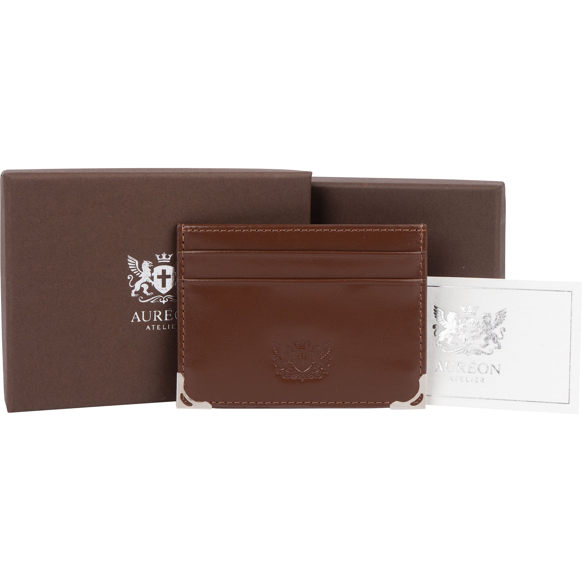 Brown Leather Cardholder