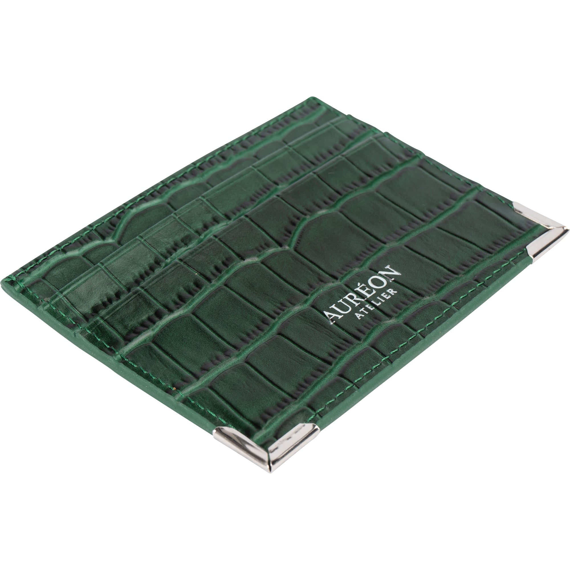Green Crocodile Cardholder