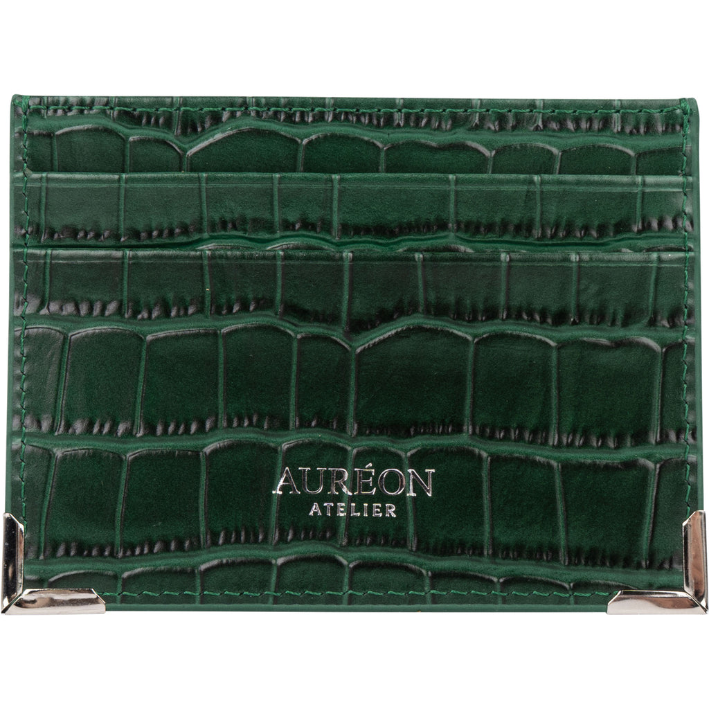 Green Crocodile Cardholder