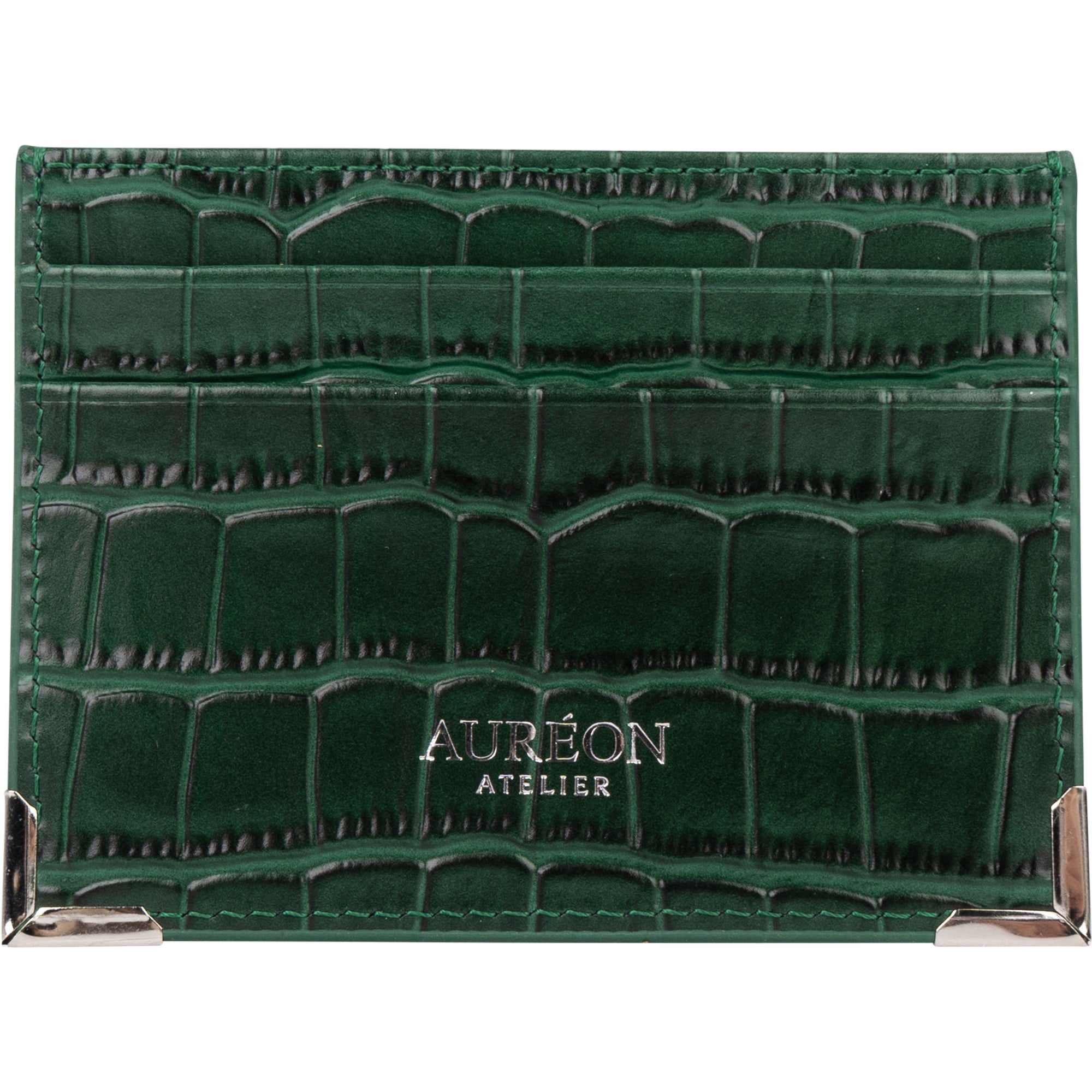 Green Crocodile Cardholder