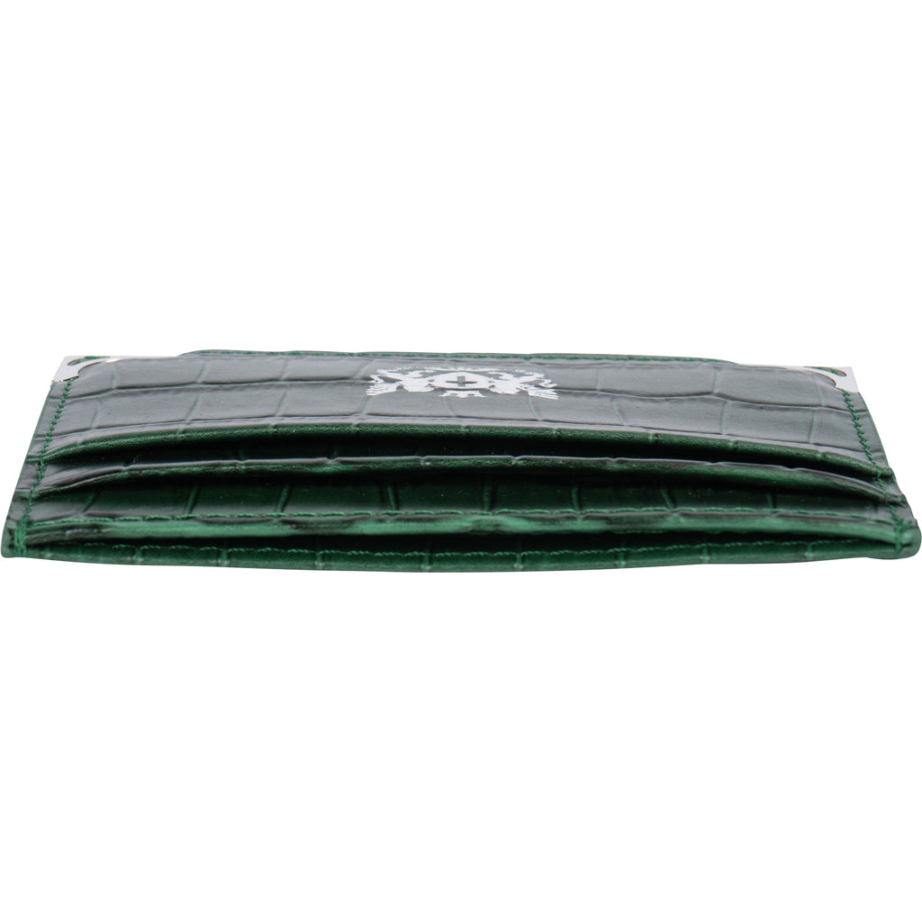 Green Crocodile Cardholder