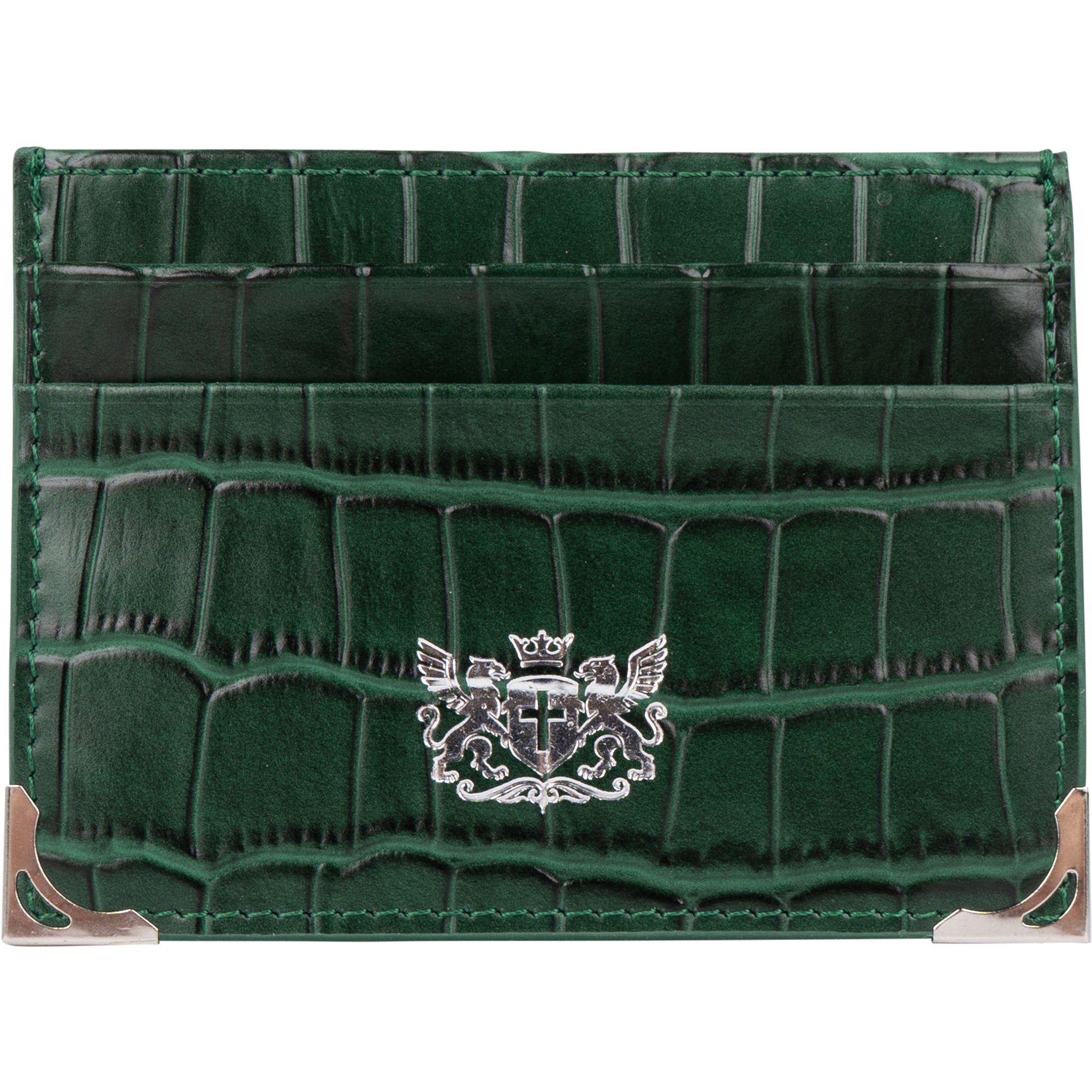 Green Crocodile Cardholder
