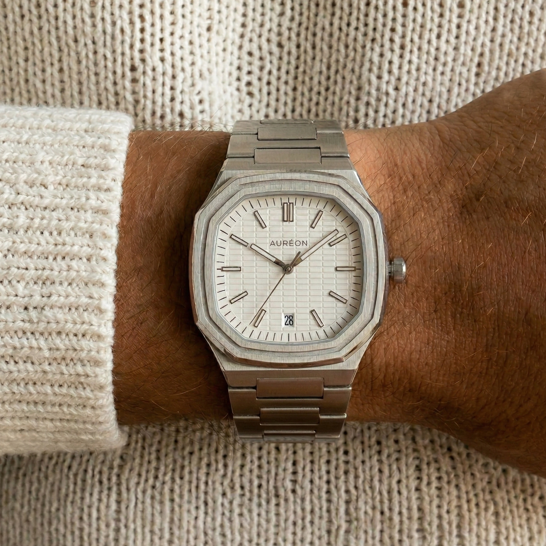 Auréon Watch "le blanc"